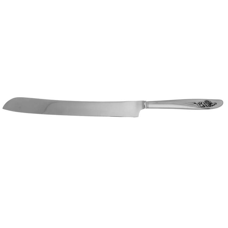 Roseanne (Stainless) Wedding Cake Knife with Stainless Blade HC