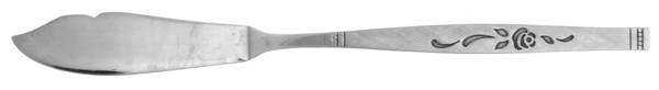 Rosewood (Stainless) Flat Handle Master Butter Knife