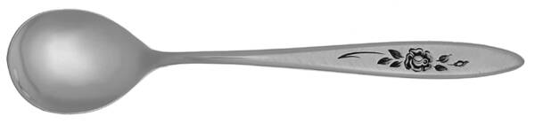 Rose Shadow (Stainless) Egg Spoon Solid Individual HC