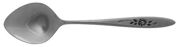 Rose Shadow (Stainless) Sugar Spoon