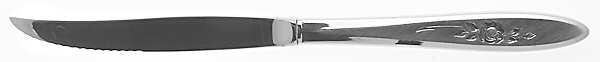 Rose Shadow (Stainless) Individual Steak Knife Hollow Handle Serrate Blade