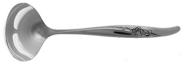 Rose Song (Silverplate, 1964) Solid Gravy Ladle