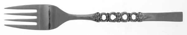 Rose Wisp (Stainless) Individual Salad Fork