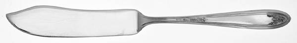 Roxbury (Silverplate, 1923) Flat Handle Master Butter Knife