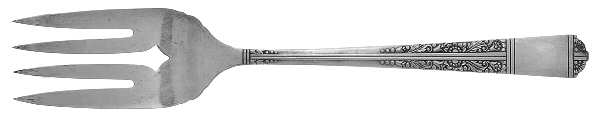 Royal York (Silverplate, 1937) Medium Solid Cold Meat Serving Fork