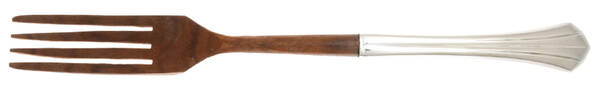 Rushmore (Stainless) Salad Serving Fork with Wooden Prongs HC