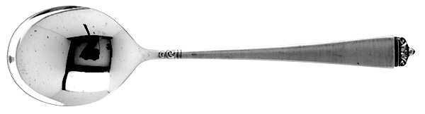 Satin Beauty (Sterling, 1966) Round Bowl Soup Spoon (Cream Soup)