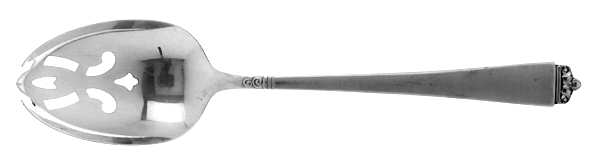 Satin Beauty (Sterling, 1966) Pierced Tablespoon (Serving Spoon)