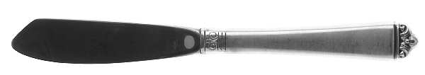Satin Beauty (Sterling, 1966) Hollow Handle Master Butter Knife