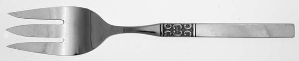 San Diego (Stainless) Medium Solid Cold Meat Serving Fork
