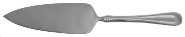 Sand Dune (Stainless, Glossy, Wide Indent Center) Pie Server with Serrated Stainless Blade HC