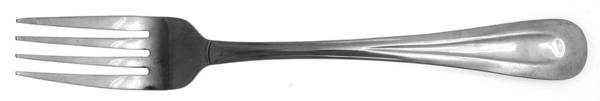 Sand Dune (Stainless, Glossy, Wide Indent Center) Fork