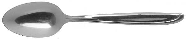 Sand Dune (Stainless, Groove Down Side) Teaspoon