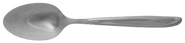 Sand Dune (Stainless, Groove Down Side) Place/Oval Soup Spoon