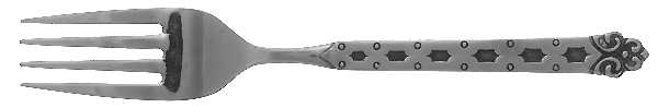 San Francisco (Stainless) Individual Salad Fork