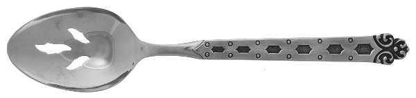 San Francisco (Stainless) Pierced Tablespoon (Serving Spoon)
