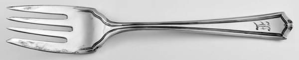 Salem (Silverplate, 1915) Individual Salad Fork