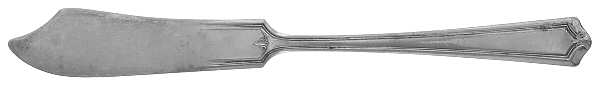 Salem (Silverplate, 1915) Flat Handle Master Butter Knife