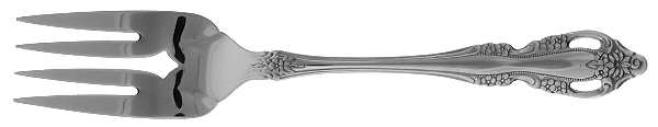 Samantha (Stainless) Medium Solid Cold Meat Serving Fork