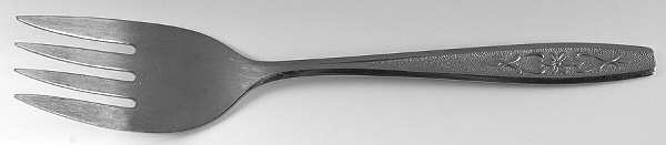 San Miguel (Stainless) Small Solid Cold Meat Serving Fork