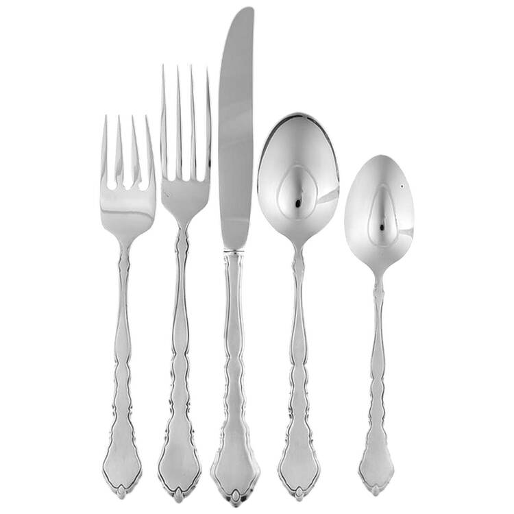 Satinique (Stainless, Community, Newer) 40 Piece Estate Set
