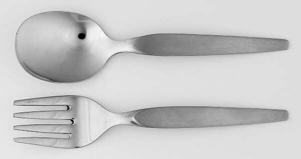Satinique (Stainless, Older) 2 Pc Baby Set (BF, BS)