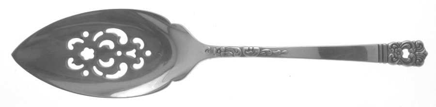 Scandinavia (Silverplate, 1970) Solid Pierced Pie Server