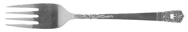 Scandinavia (Silverplate, 1970) Individual Salad Fork