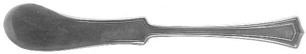 Scotia (Silverplate, 1915-1908) Flat Handle Butter Spreader