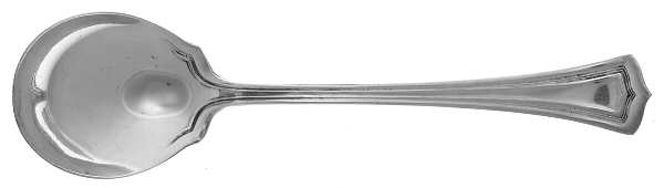 Scotia (Silverplate, 1915-1908) Round Bowl Soup Spoon (Gumbo)