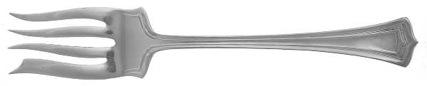 Scotia (Silverplate, 1915-1908) Medium Solid Cold Meat Serving Fork