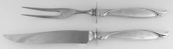 Sentimental (Sterling, 1960) Small Steak 2-Piece Carving Set w/Stainless Blade