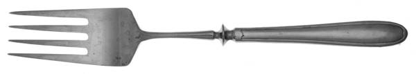 Sentimental (Stainless) Medium Solid Cold Meat Serving Fork