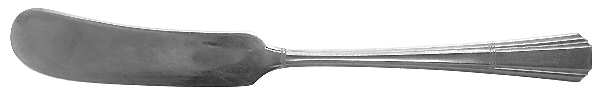 Sentinel (Stainless) Flat Handle Butter Spreader