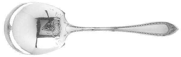Sheraton (Silverplate, 1910) Solid Smooth Casserole Spoon