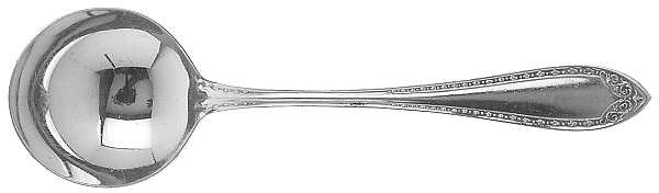 Sheraton (Silverplate, 1910) Round Bowl Soup Spoon (Cream Soup)