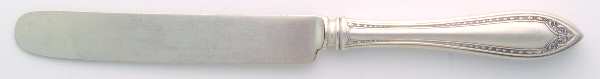 Sheraton (Silverplate, 1910) Blunt Hollow Knife with Bolster