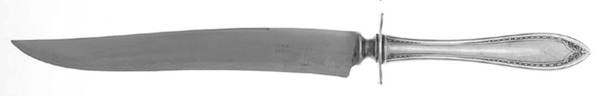 Sheraton (Silverplate, 1910) Large Stainless Blade Roast Carving Knife