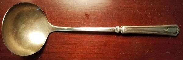 Shelton (Silverplate, 1935) Hollow Handle Soup Ladle with Solid Bowl
