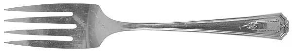 Shelton (Silverplate, 1935) Individual Salad Fork