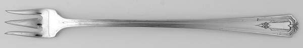 Shelton (Silverplate, 1935) Cocktail/Seafood Fork