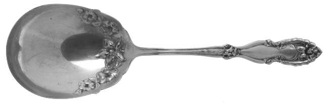 Sherwood (Silverplate, 1913) Solid Smooth Casserole Spoon