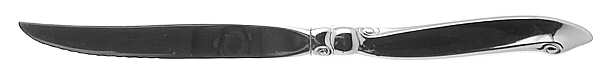 Shoreline (Stainless, Glossy Finish) Individual Steak Knife Hollow Handle