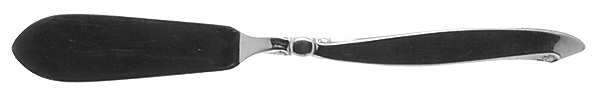 Shoreline (Stainless, Glossy Finish) Flat Handle Master Butter Knife