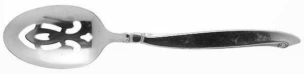 Shoreline (Stainless, Glossy Finish) Pierced Tablespoon (Serving Spoon)