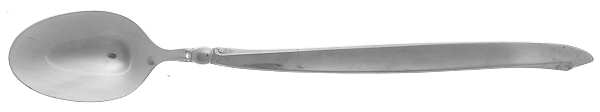 Shoreline (Stainless, Glossy Finish) Iced Tea Spoon