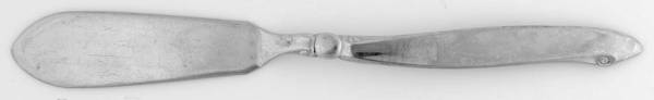 Shoreline (Stainless, Satin Finish) Flat Handle Master Butter Knife