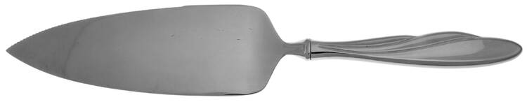 Shoreline (Stainless) Pie Server with Serrated Stainless Blade HC
