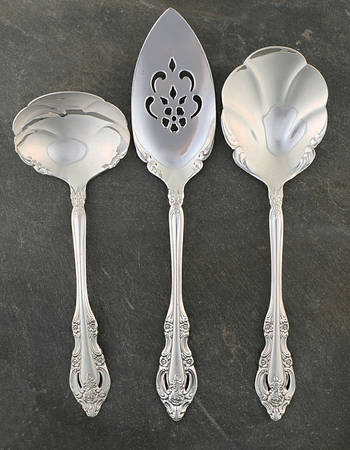 Silver Artistry (Silverplate, 1965) 3 Piece Completer Set