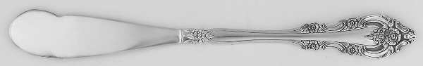 Silver Artistry (Silverplate, 1965) Flat Handle Butter Spreader